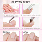 Makartt cuticle trimmer set packaging and contents display