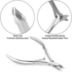 Yinyin cuticle nipper showing precision half-jaw design