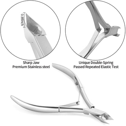 Yinyin cuticle nipper showing precision half-jaw design