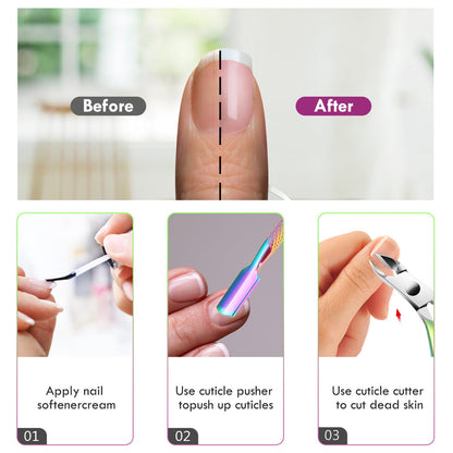 Professional nail maintenance kit for pedicure and manicure