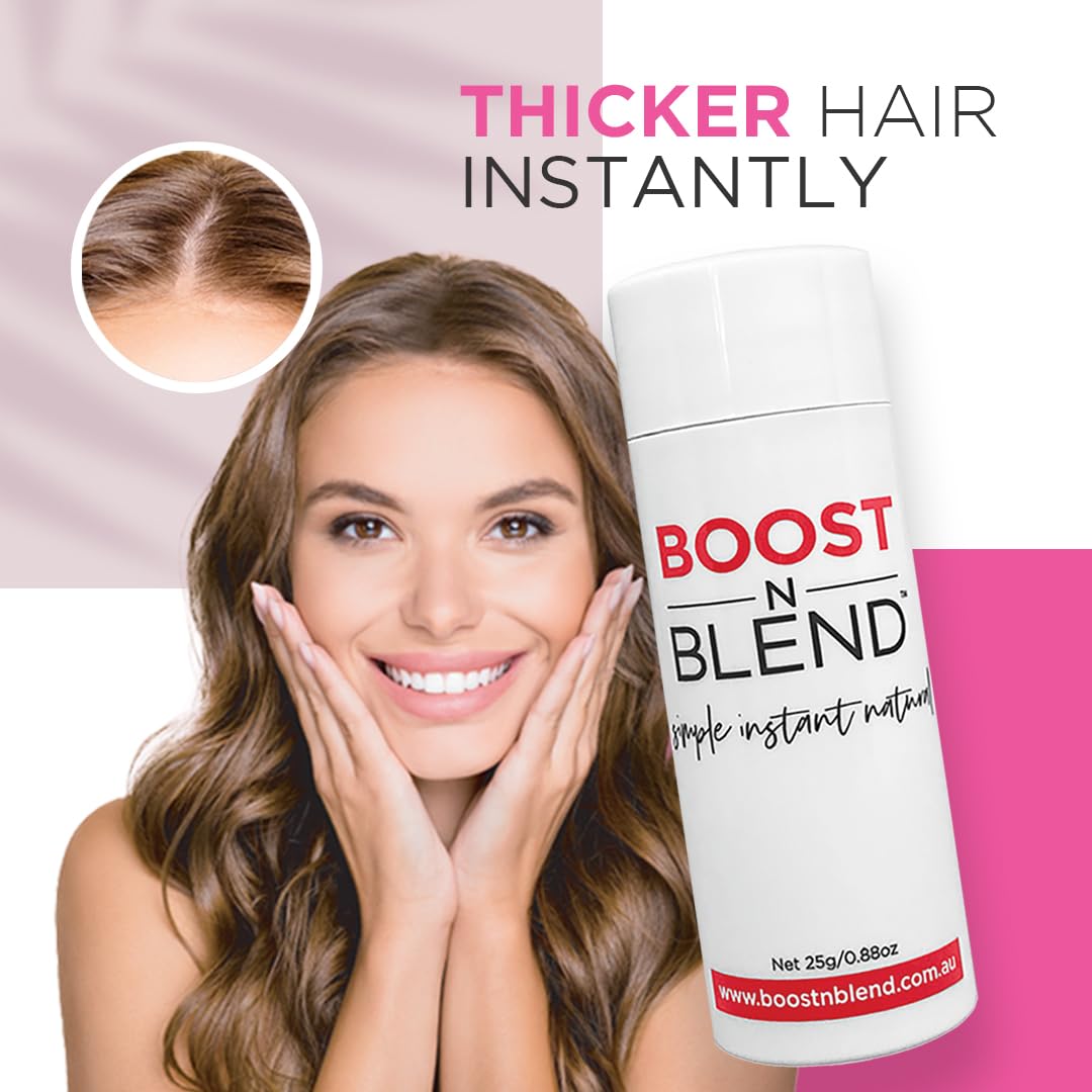 Boost N Blend scalp concealer powder for thinning hair