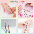 Hingtai titanium finish nail tool in protective case