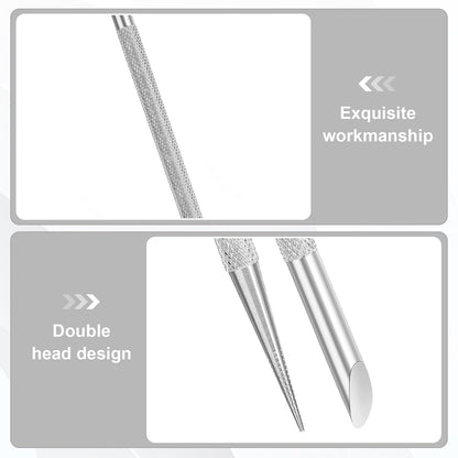 Professional pedicure and manicure tool set on white background