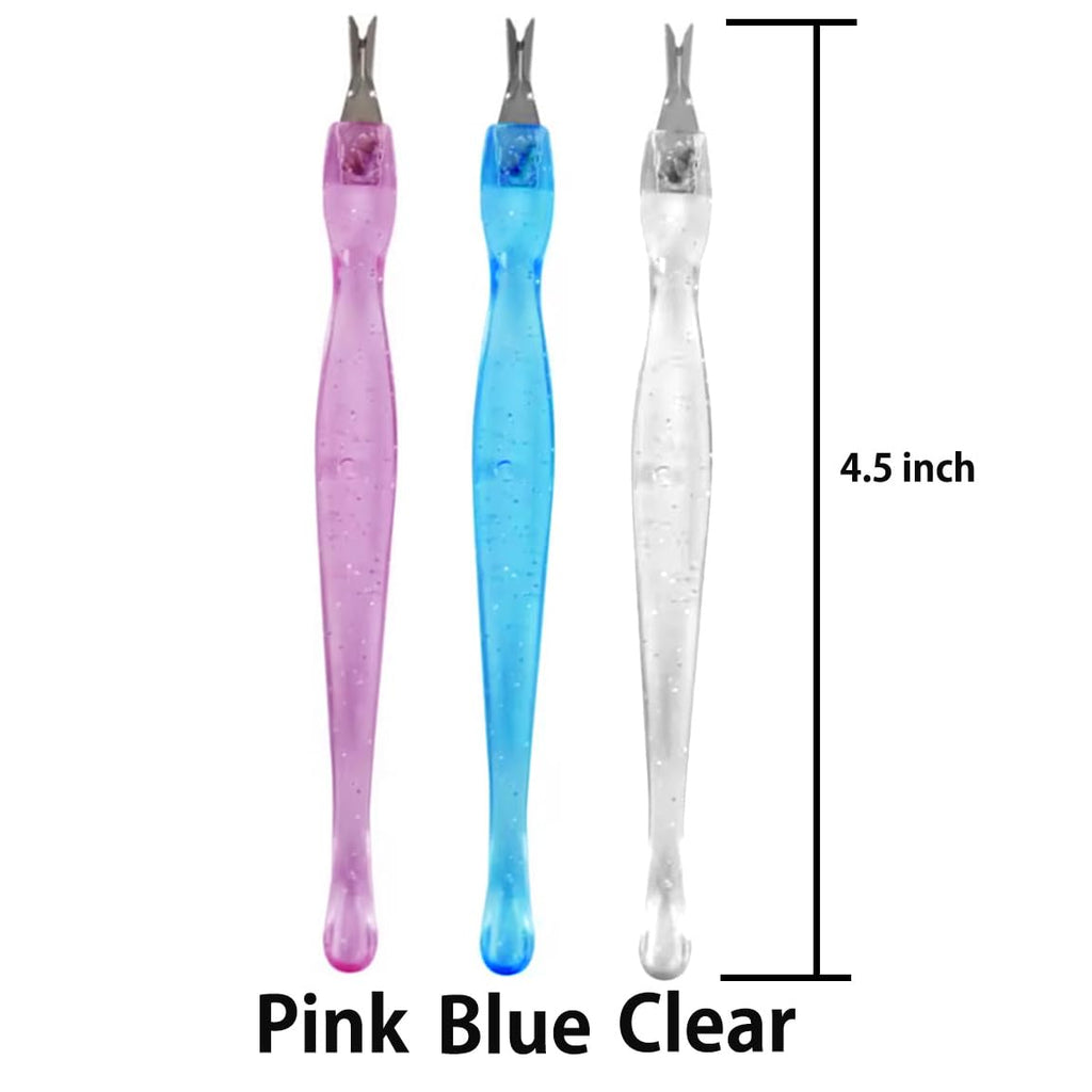 V-shaped fork for removing dead skin and hangnails