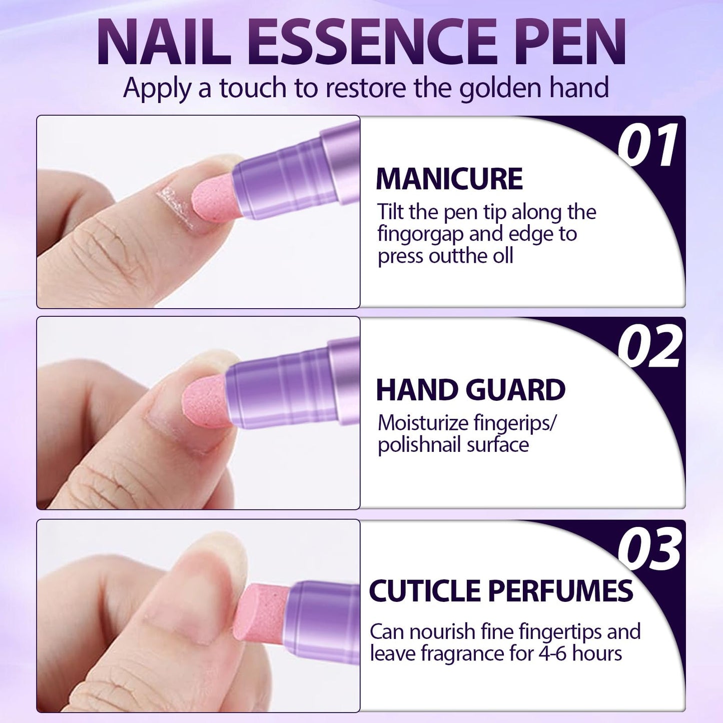Compact and travel-friendly Plman cuticle remover pen being carried in a small cosmetic pouch.