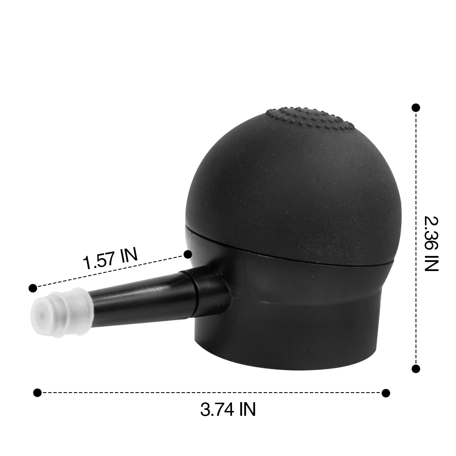 Sazoley precision hair builder nozzle tool for filling sparse hair patches