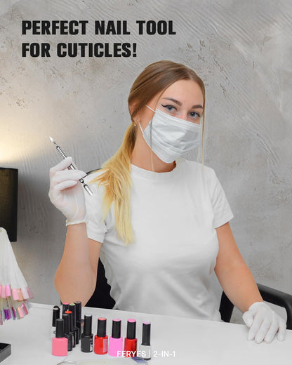 Anti slip fat grip nail care tool package for zero hand fatigue