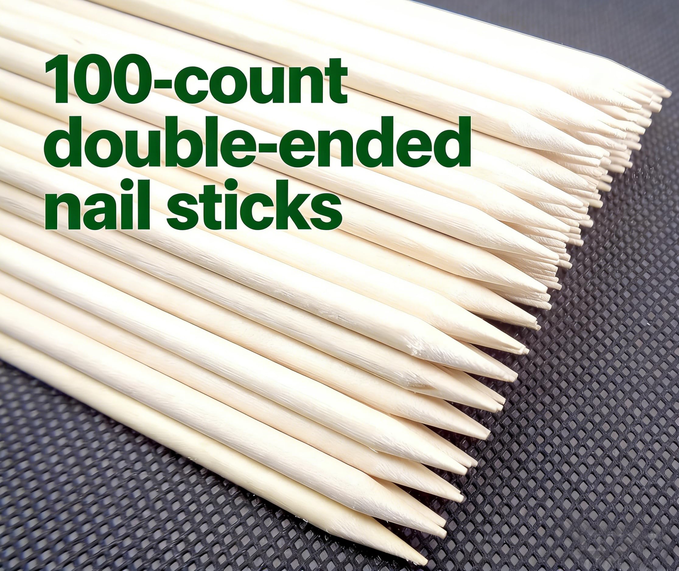 Using Yofan wooden stick for cuticle care