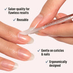 Pointed tip detail of Londontown nail tool