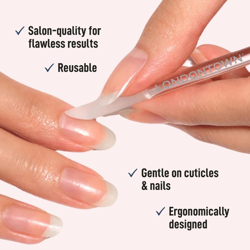 Pointed tip detail of Londontown nail tool