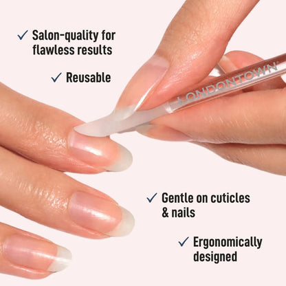 Pointed tip detail of Londontown nail tool