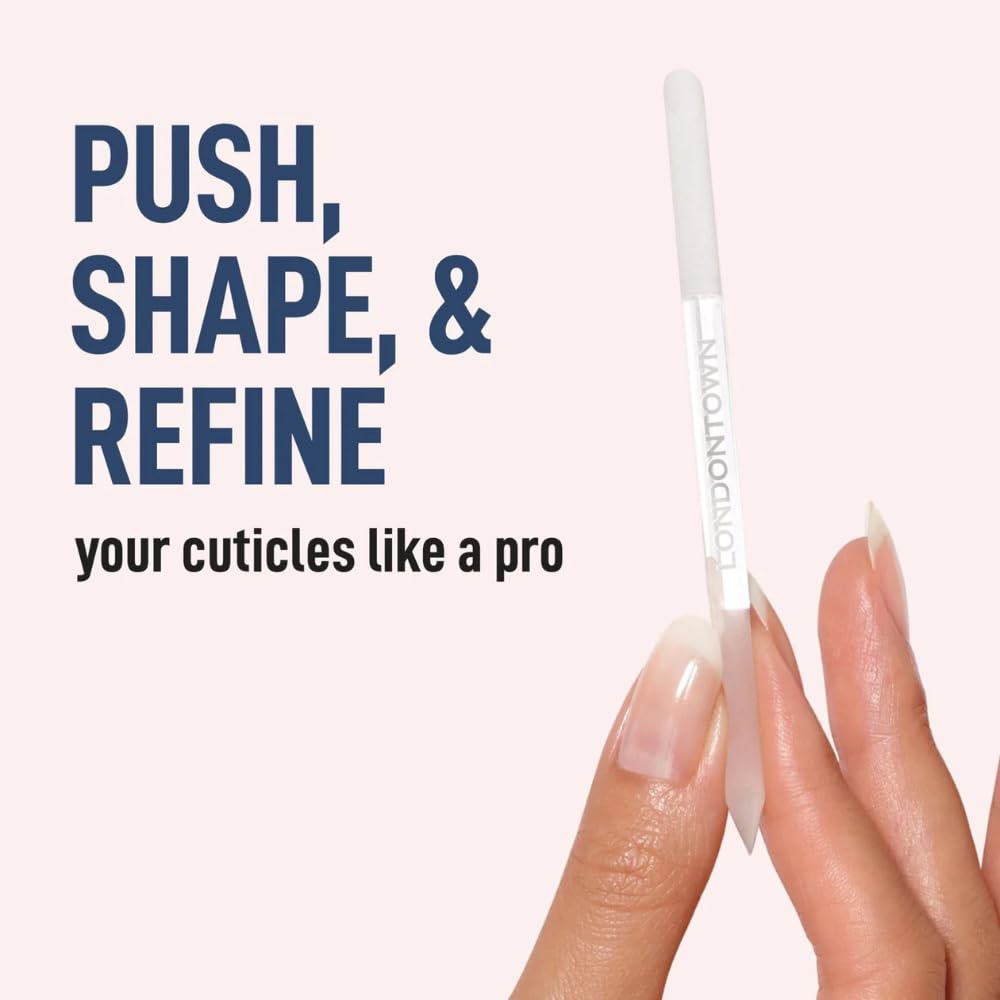 Londontown cuticle pusher with protective storage case