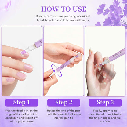 Sassytip cuticle pen packaging details