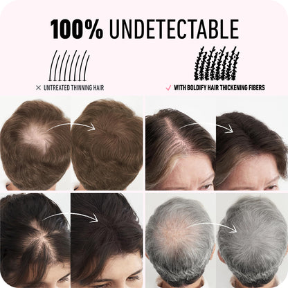 Boldify premium fine hair texturizing powder twin set for men and women.