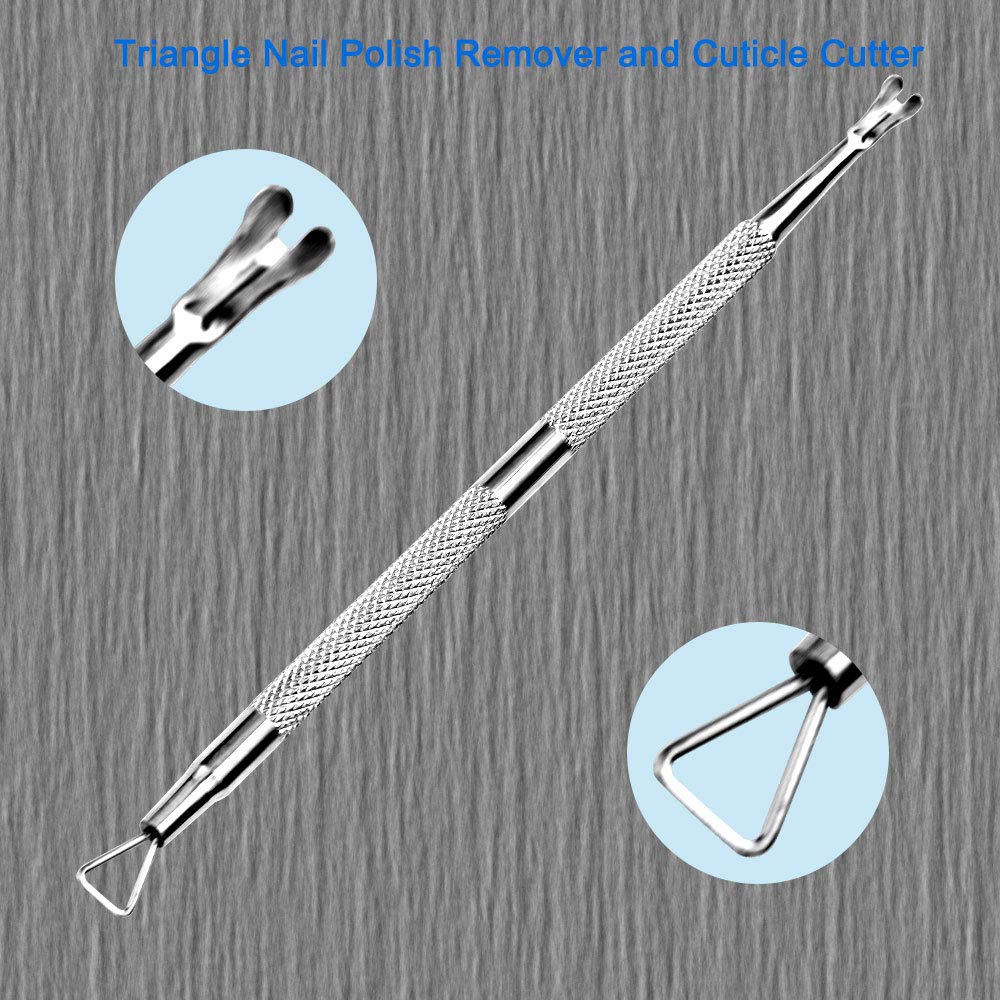 Hifau stainless steel cuticle trimmer set for manicure