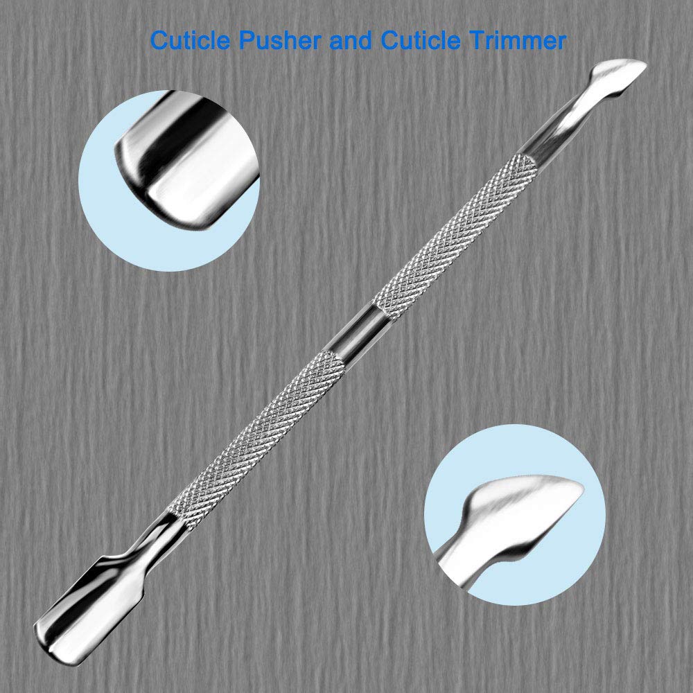 Close up of Hifau triangle nail polish remover tool