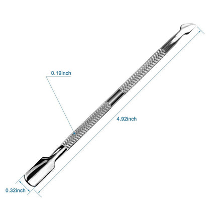Professional nail care tools set for fingernails and toenails
