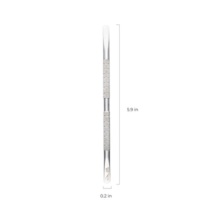 Nghia double-ended cuticle pusher tool tip detail