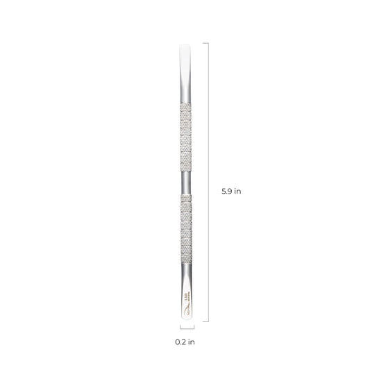 Nghia double-ended cuticle pusher tool tip detail