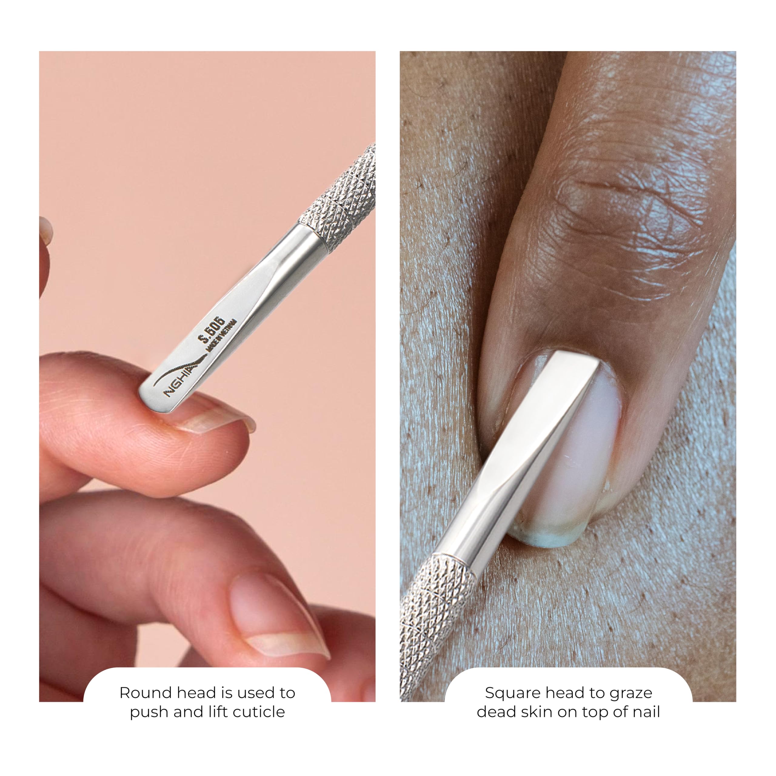 Close up of Nghia stainless steel grooming instrument