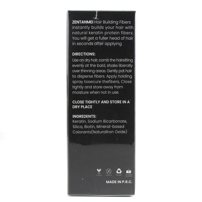 Premium imported USA hair care products packaging for thinning solutions.
