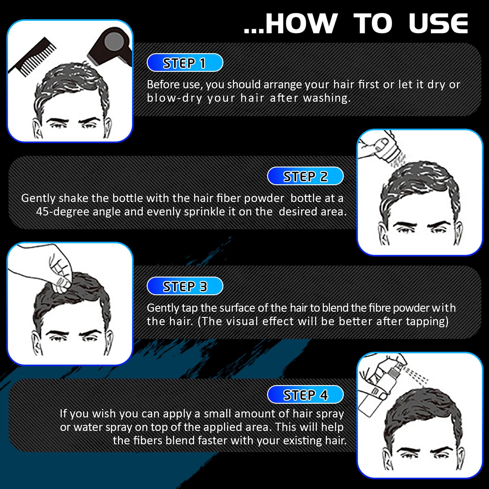 Keratin fiber bonding process on fine hair strands close up