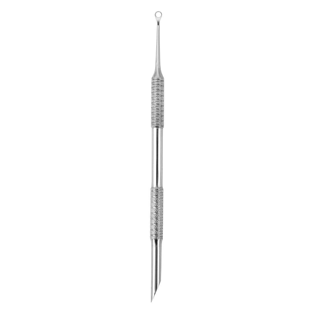 Cuticle pusher tool used for cleaning nail dirt and removing dead skin