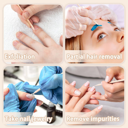 Df Dualferv orange sticks for nail art and waxing