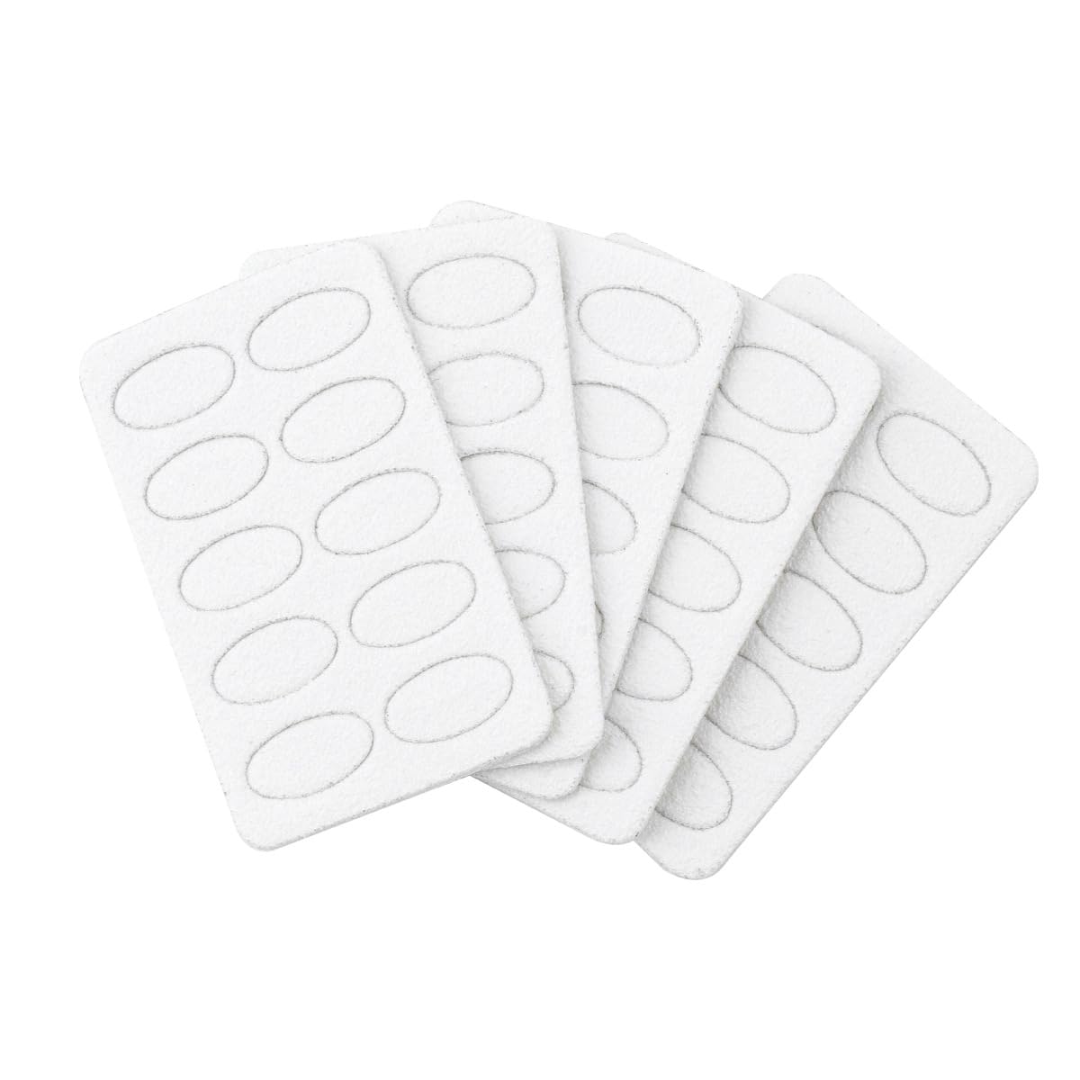 Kachimoo manicure set packaging showing tool and sandpaper sheet quantity