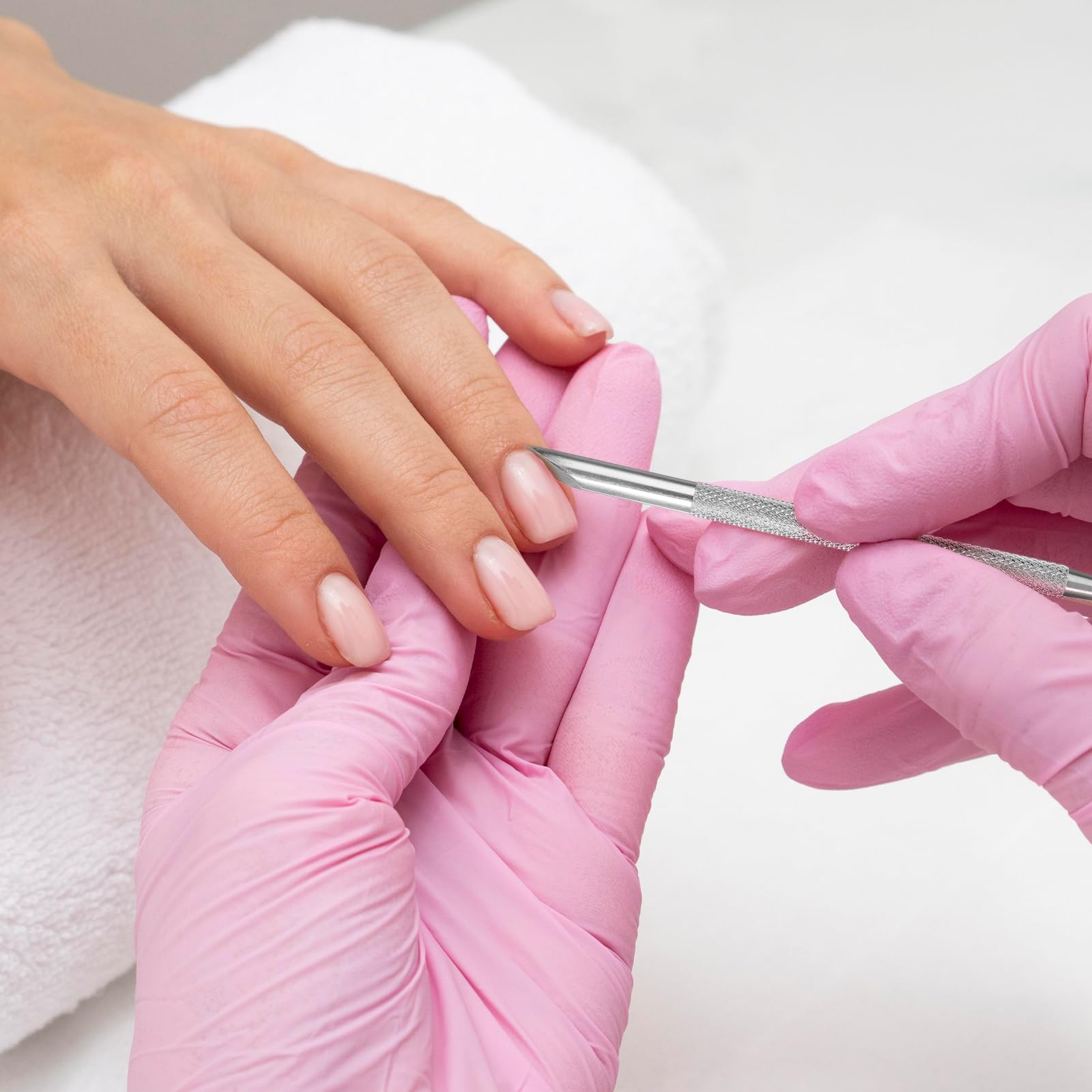 Pointed tip detail for nail cleaning and cuticle grooming