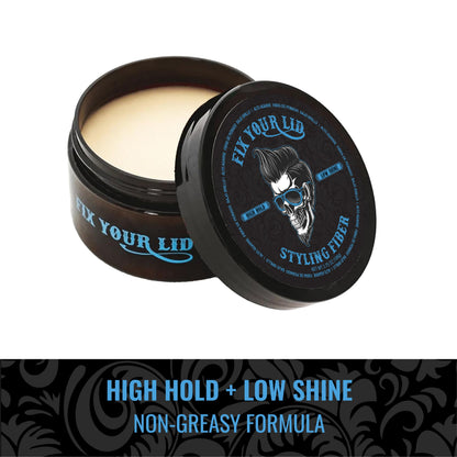 Fix Your Lid professional styling fiber for short choppy hair