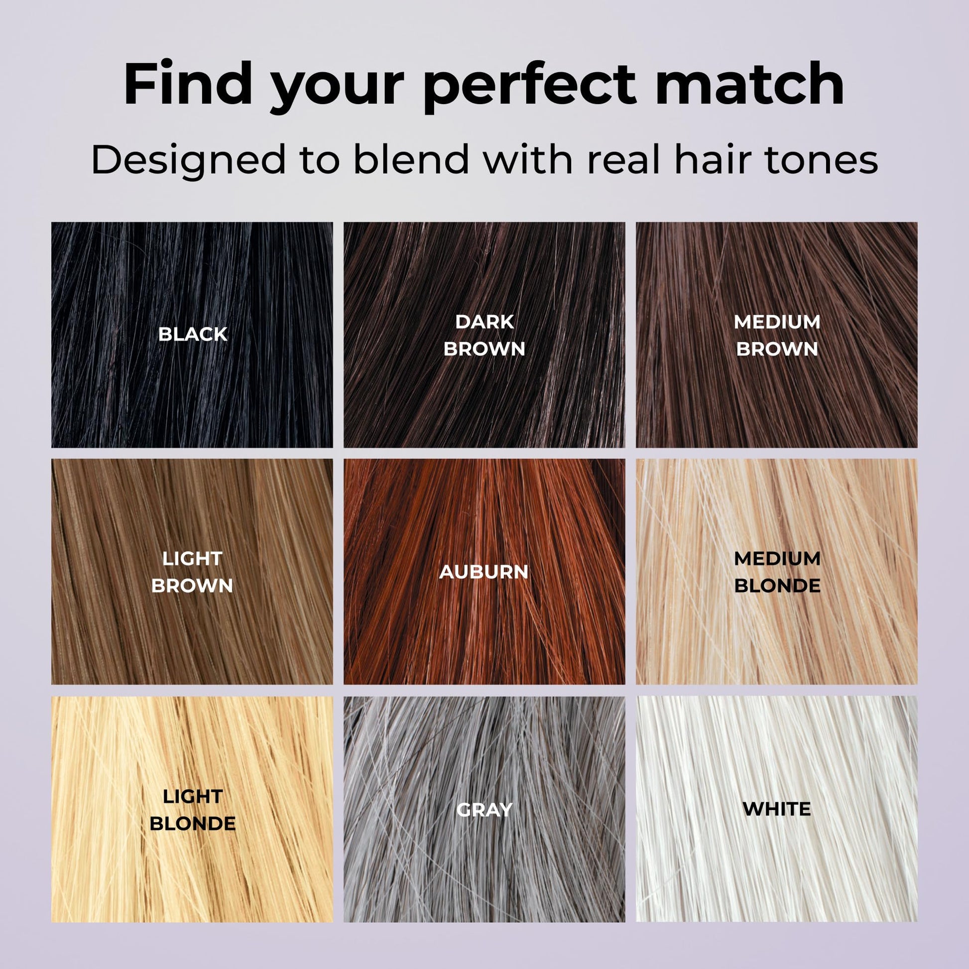 Water resistant test showing Toppik hair strands holding up securely against moisture droplets