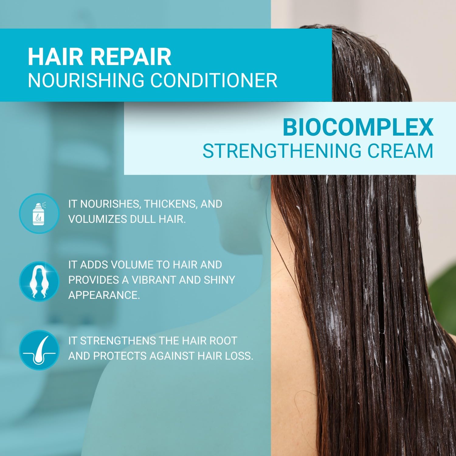 Bioxcin hair conditioner label detail showing 200ml volume