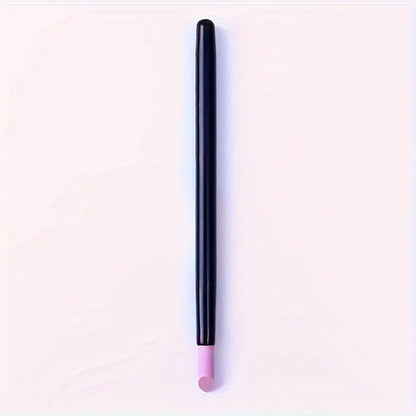 Full packaging view of the USA imported W+H quartz stone cuticle scrub set for at home pedicure use.