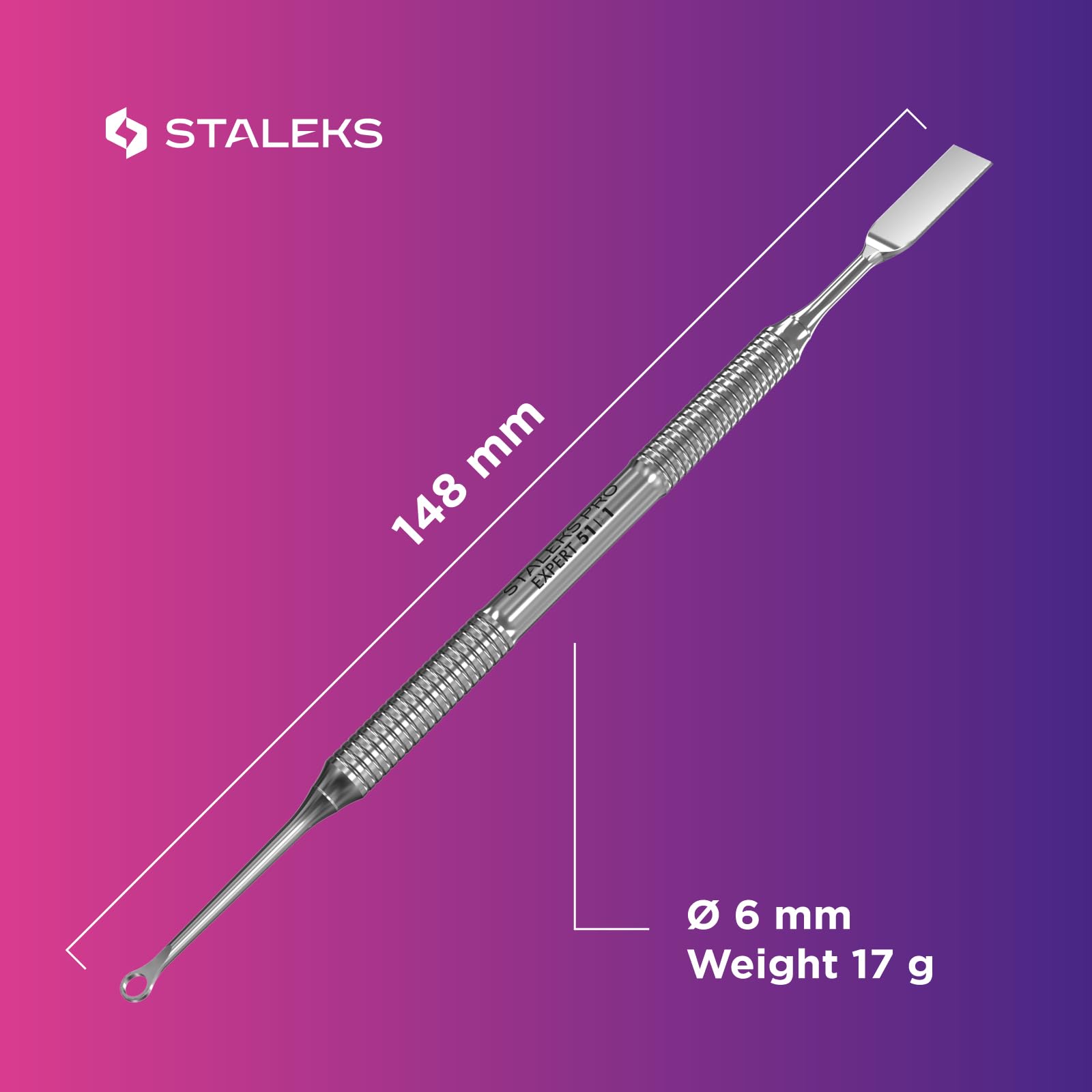 Packaging and tool set of Staleks Pro Expert 51 Type 1