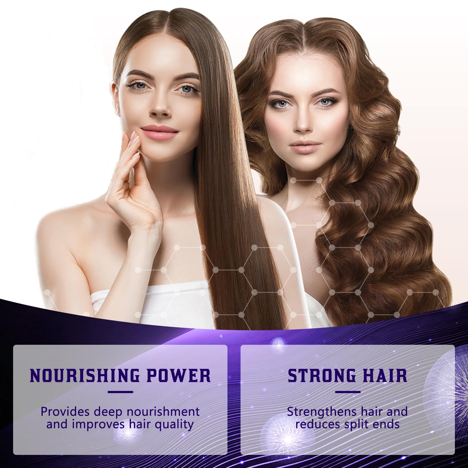 Teqnizo Hair Growth Oil Blend packaging label details