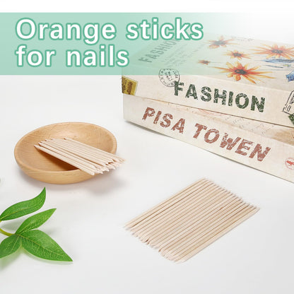 HeatPure orange wood sticks for eyebrow waxing