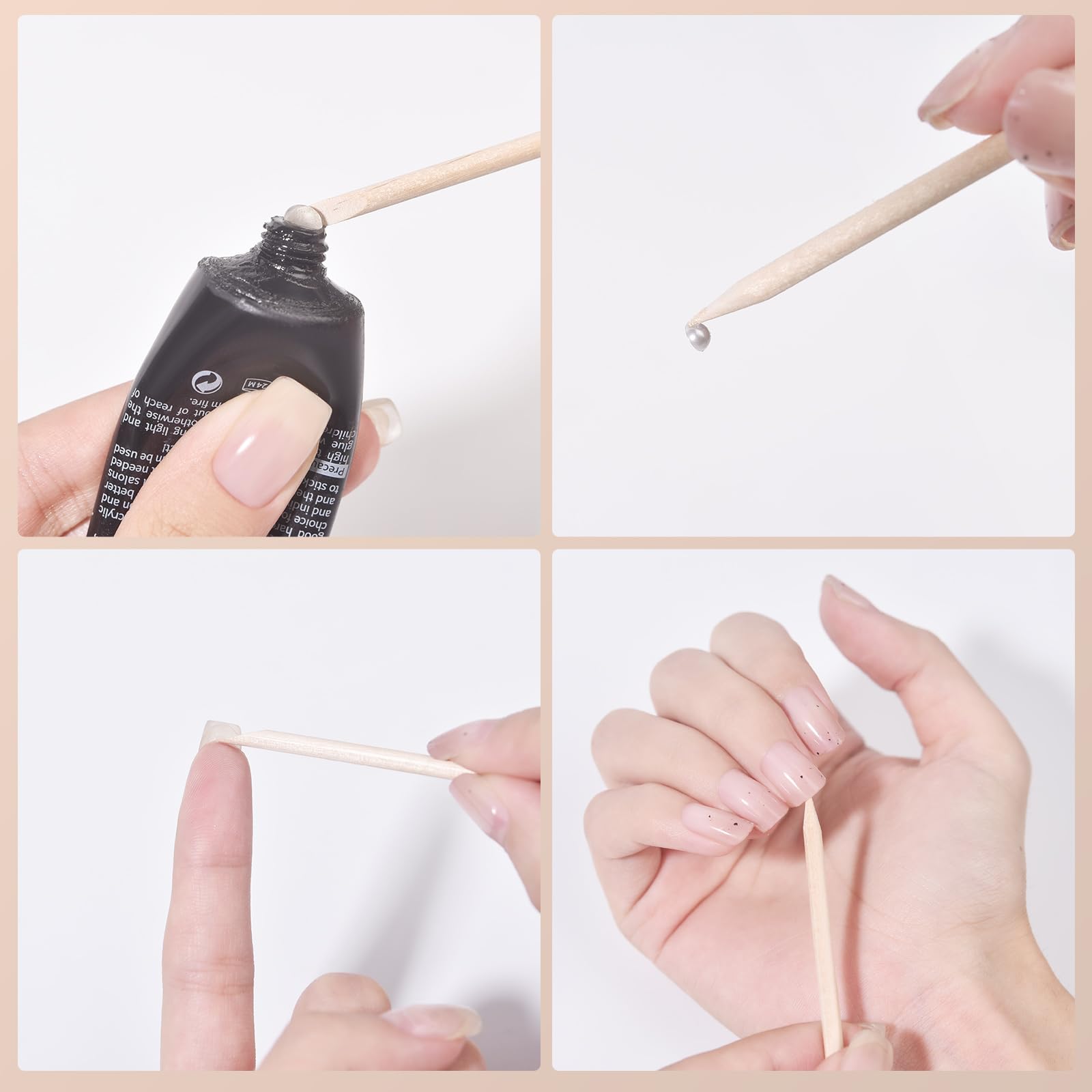 Kads brand manicure and pedicure wooden tool set