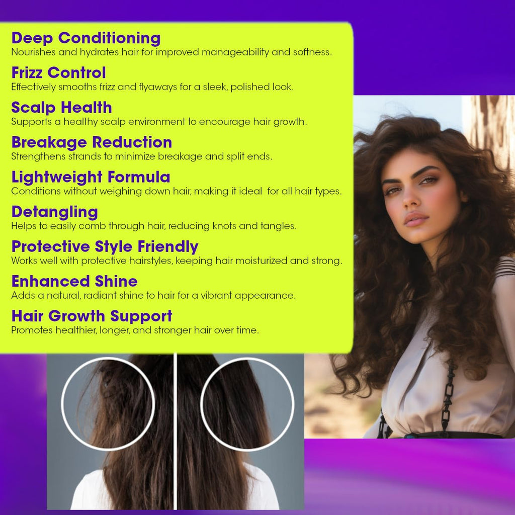 Difeel 8 fluid ounce leave-in spray lifestyle angle