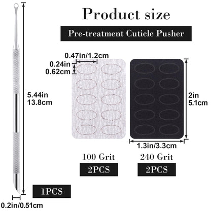 Close up of Smallcat stainless steel dual ended nail tool