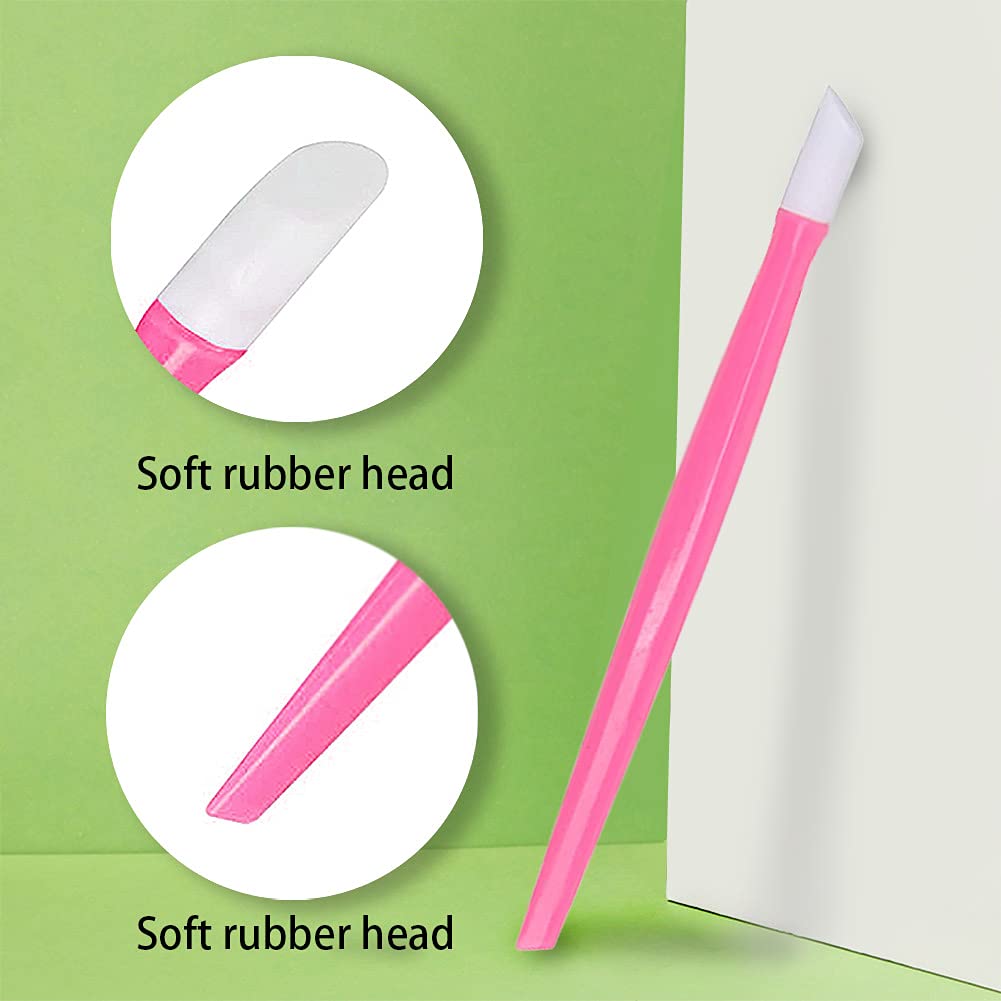 Soft 'N Style cuticle pusher showing the slanted rubber tip