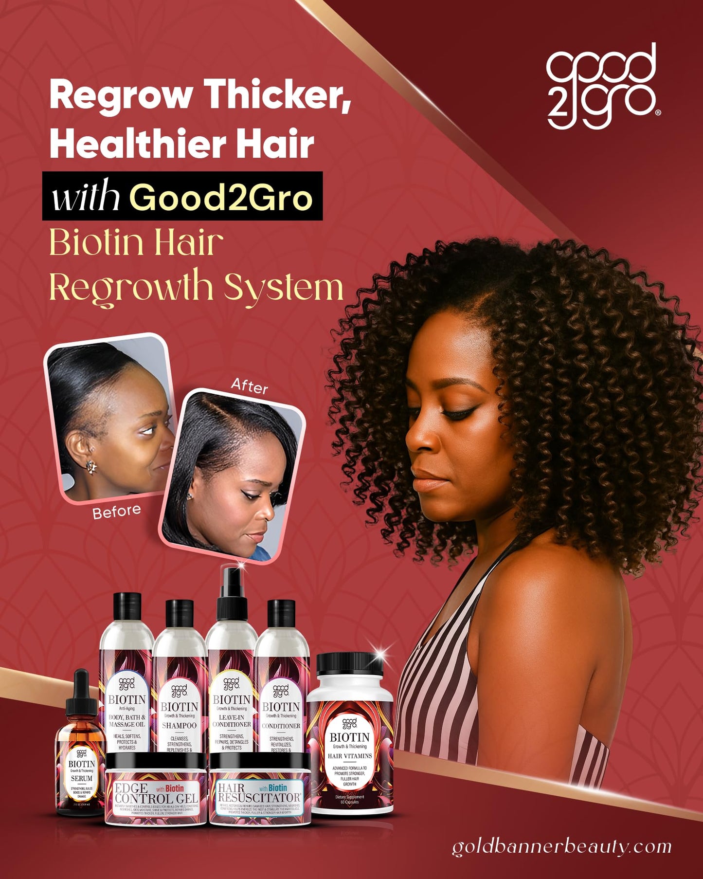 Texture of Good2Gro biotin and collagen leave-in cream