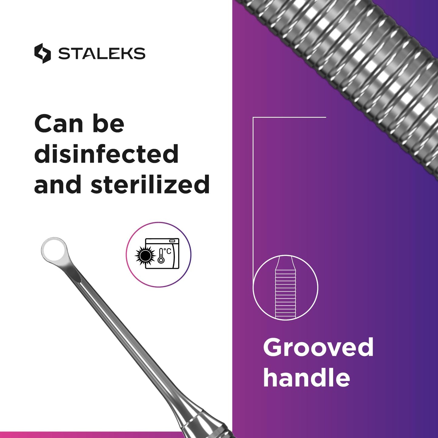 Stainless steel professional manicure instrument