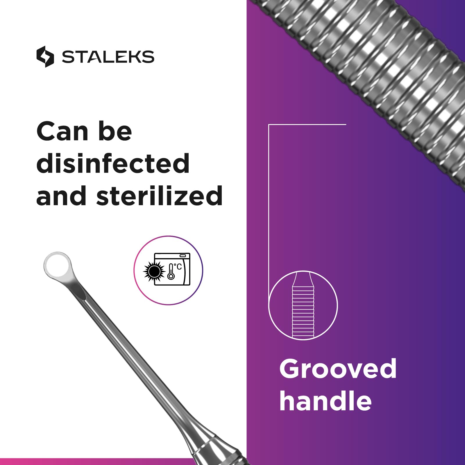 Stainless steel professional manicure instrument