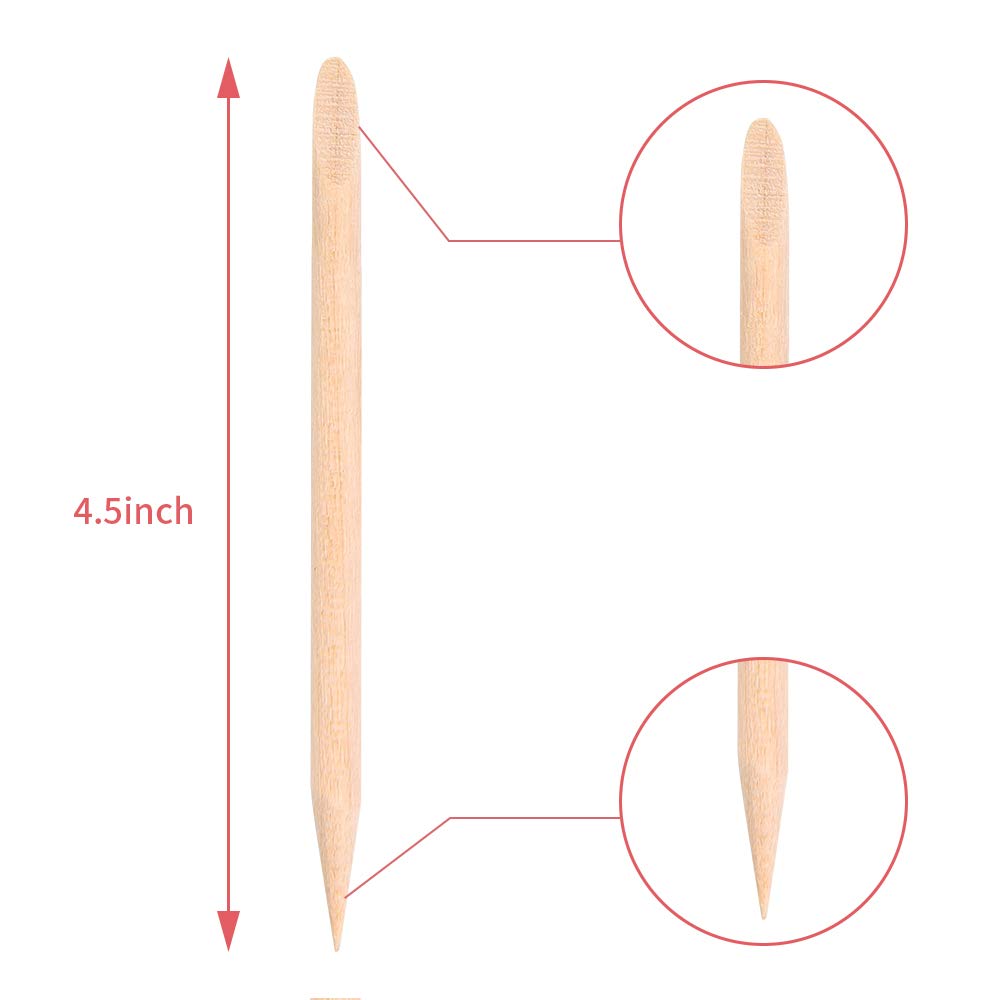 Roomir wooden nail sticks for manicure and pedicure