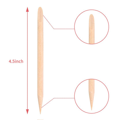 Roomir wooden nail sticks for manicure and pedicure