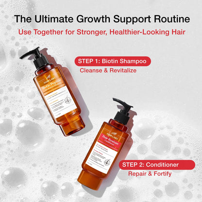 Close up of Hair Labs sulfate free conditioner label