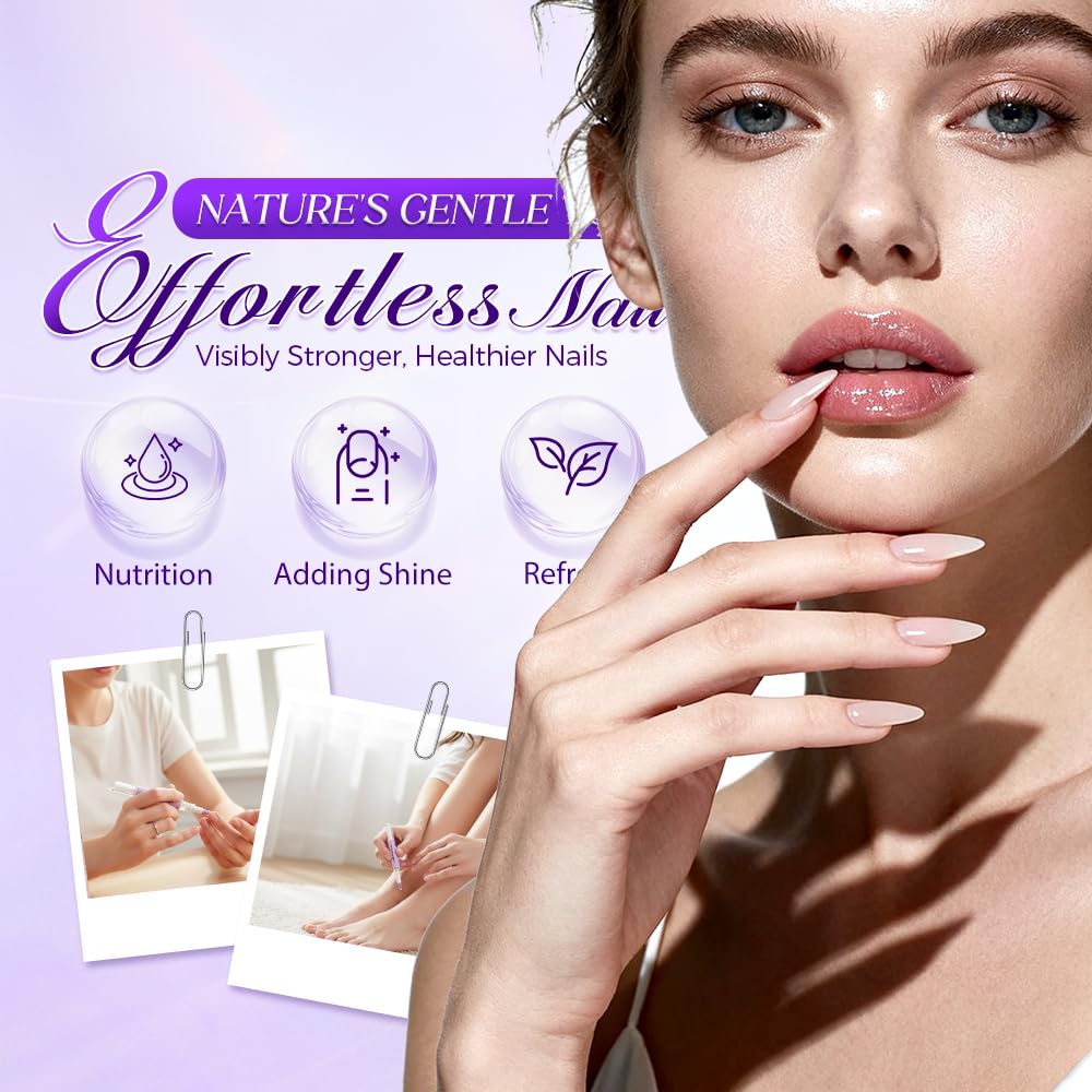Shellfairy ceramic cuticle pen tip closely detailing the contoured edge for gentle skin exfoliation.