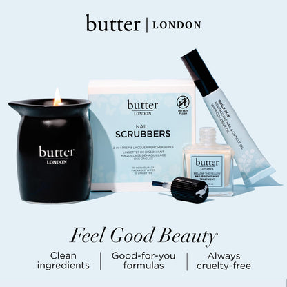 Authentic Butter London nail care tool branding