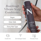 Nulastin Vibrant Scalp Hair Conditioner size label details